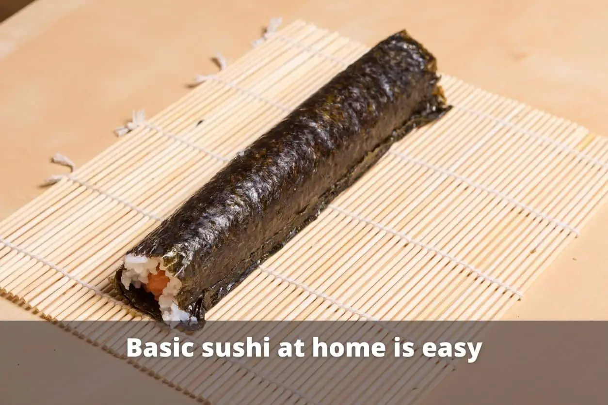 basic at home sushi