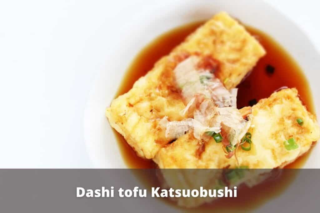 dashi tofu katsuobushi