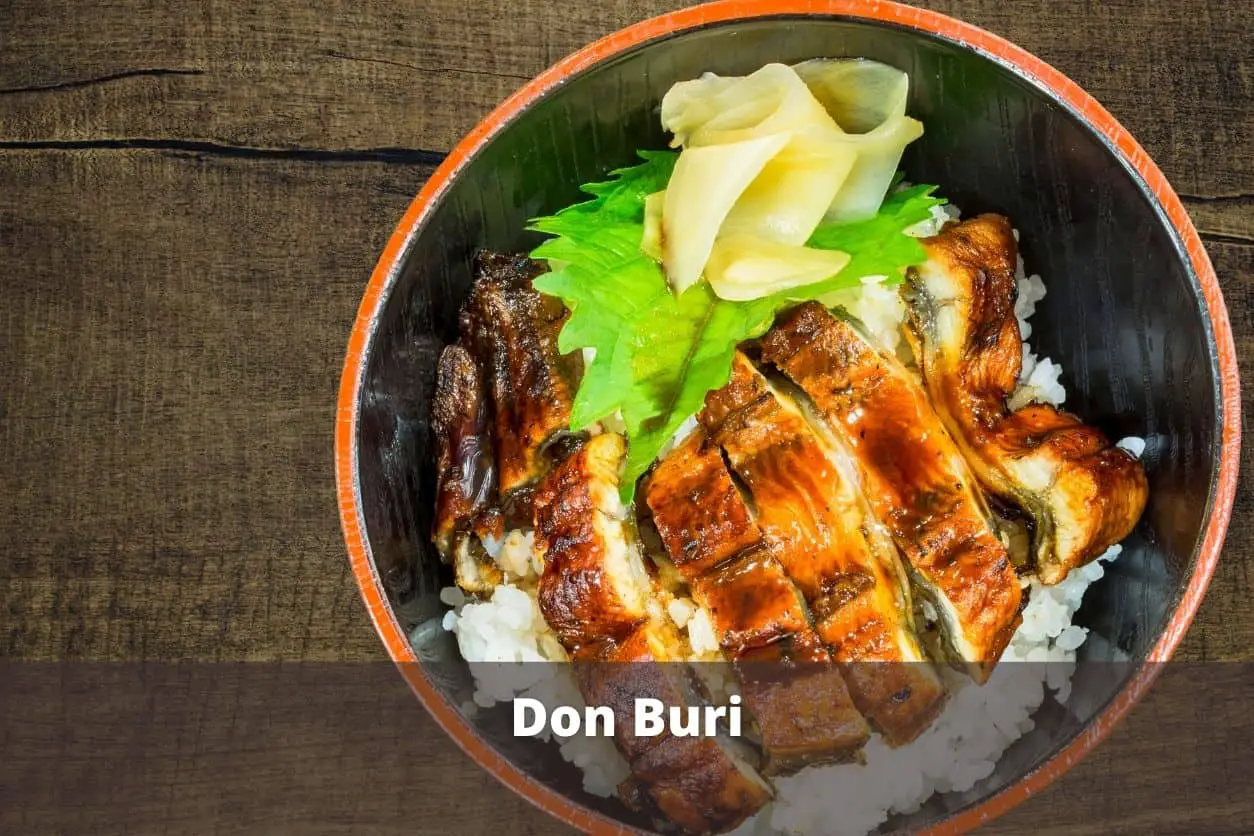 don buri rice bowl