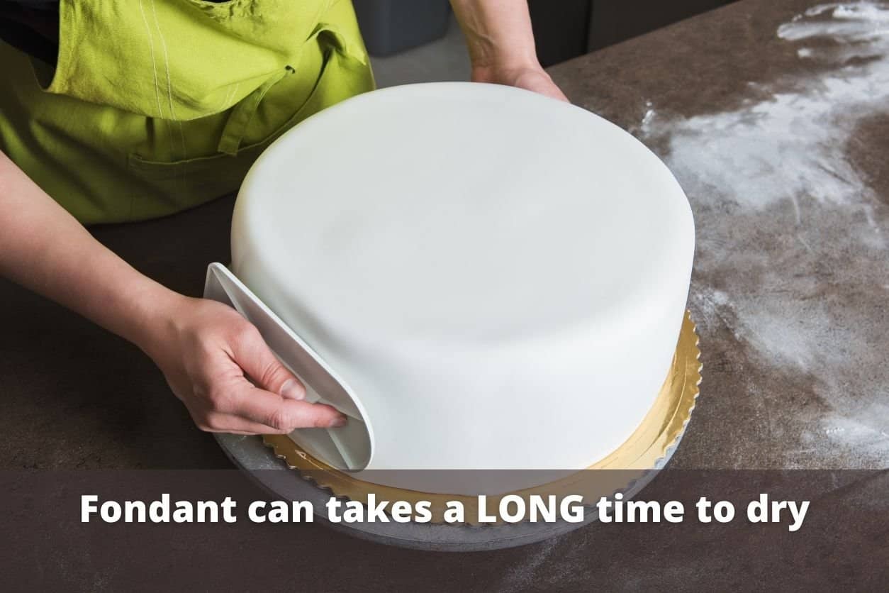 how to make fondant dry faster