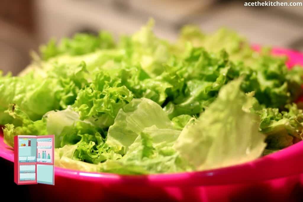 romaine lettuce chopped