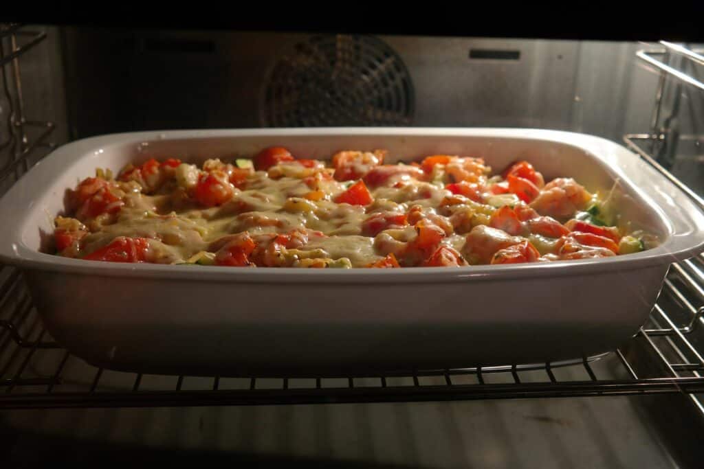 reheat casserole in oven