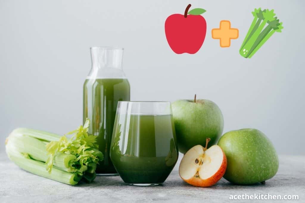 apple and celery juice