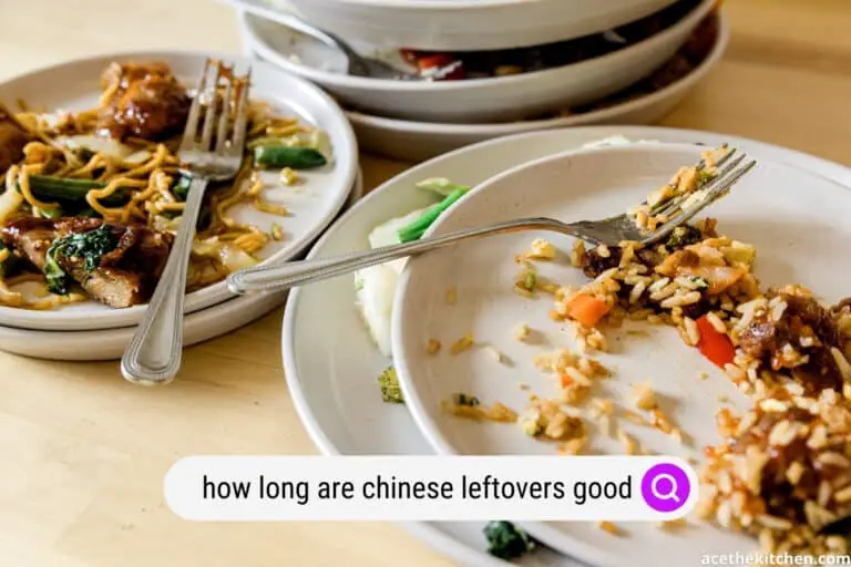 How Long Are Chinese Leftovers GOOD For?