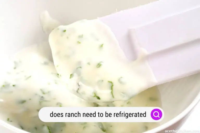 Does Ranch NEED To Be Refrigerated?
