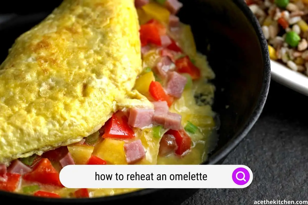 how to reheat an omelet