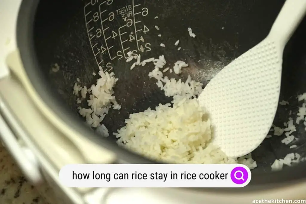 how long can rice stay in rice cooker